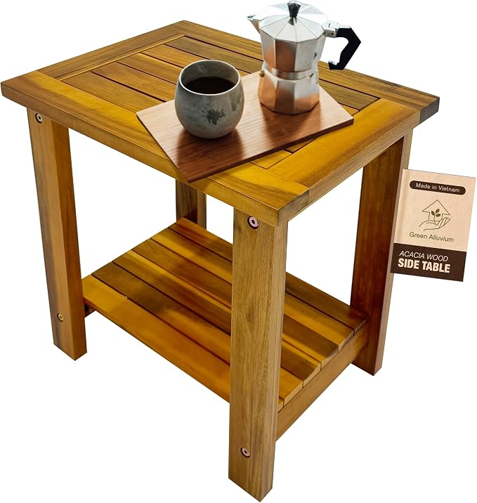 Double Adirondack Table by GREENALLUVIUM
