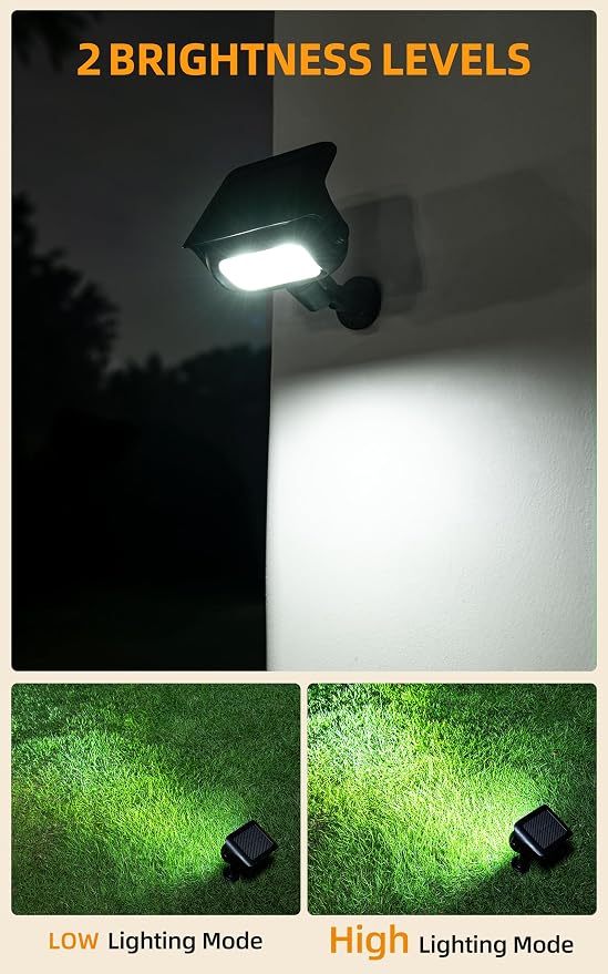 ROSHWEY Solar Spot Lights Outdoor, Waterproof Spotlights - Image 4