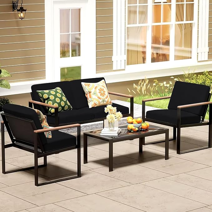 14Pcs Patio Cushion Covers, Outdoor Cushions Covers, Stretch Cushion Covers - Image 6