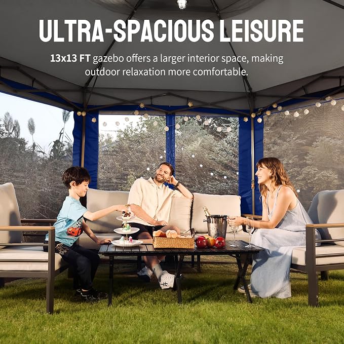 CROWN SHADES 13x13 Pop Up Gazebo - Image 4