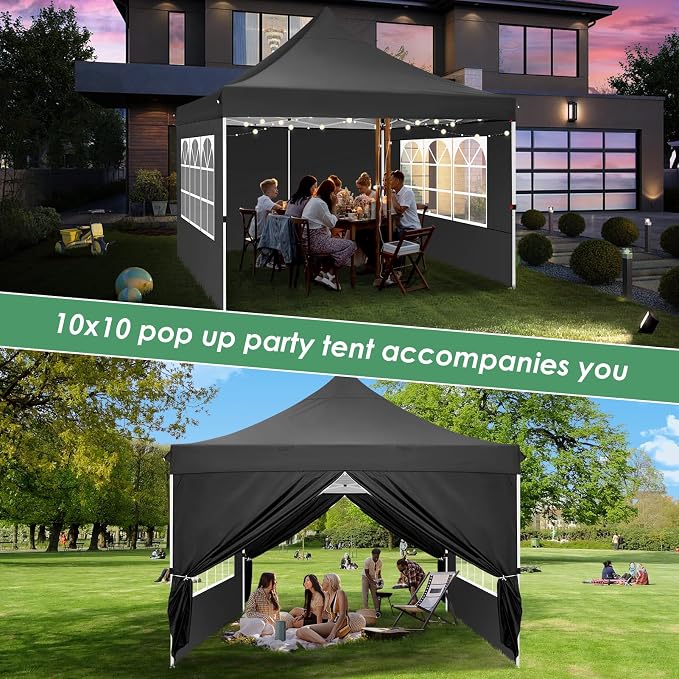 COBIZI Canopy 10x10 Pop Up Canopy Tent - Image 4