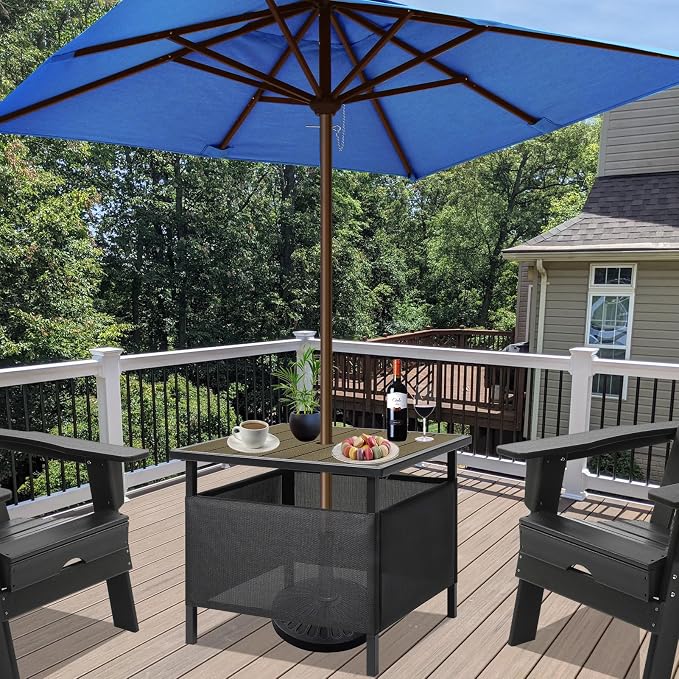 LZRS Adirondack Square Outdoor Side Table - Image 2