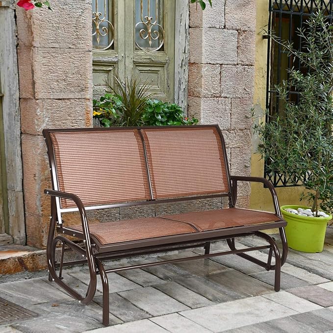 Giantex Swing Glider Chair 48 Inch - Image 7