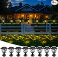 Solar Fence Lights Outdoor Waterproof, Led Solar Lights Outdoor by Suncket