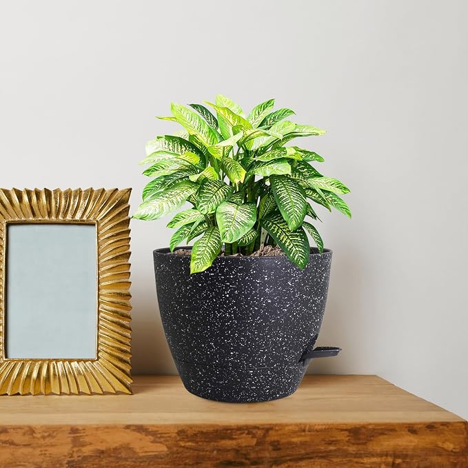 10 inch Self Watering Pots, Plant Pots - Image 7