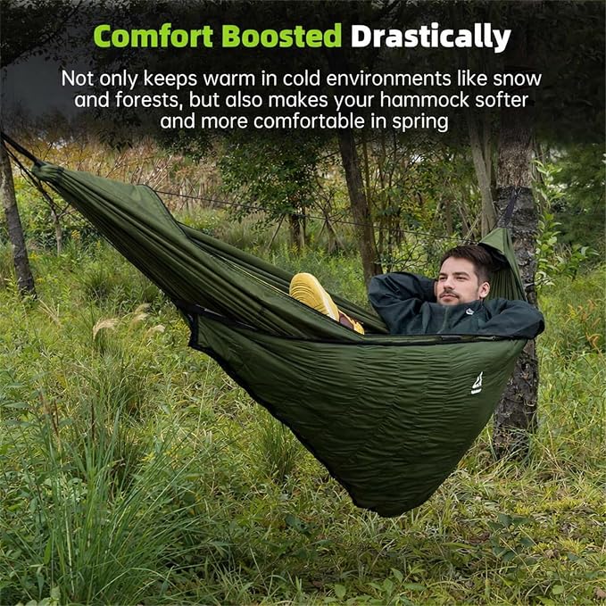 Hammock Underquilt for Camping Hammock, Full Length Camping Quilt for - Image 4