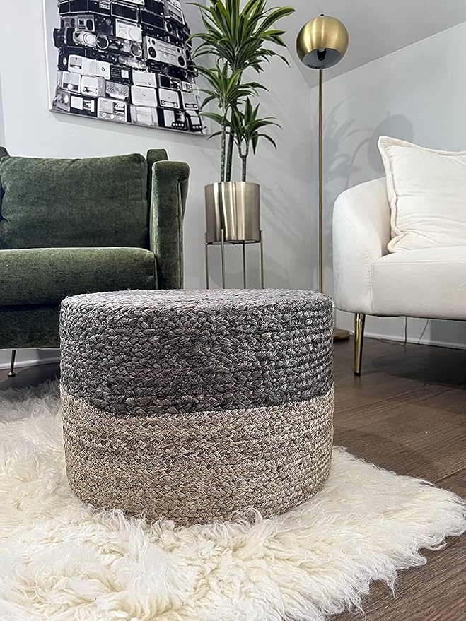 S & L Homes Pouf Ottoman - Image 5
