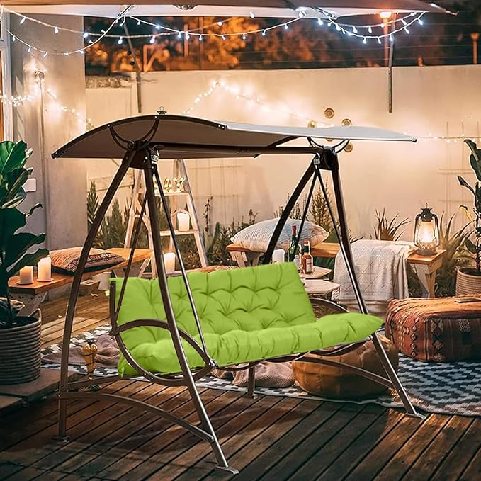 2-3 Seat Swing Replacement Cushion, Outdoor Bench Cushions - Image 6