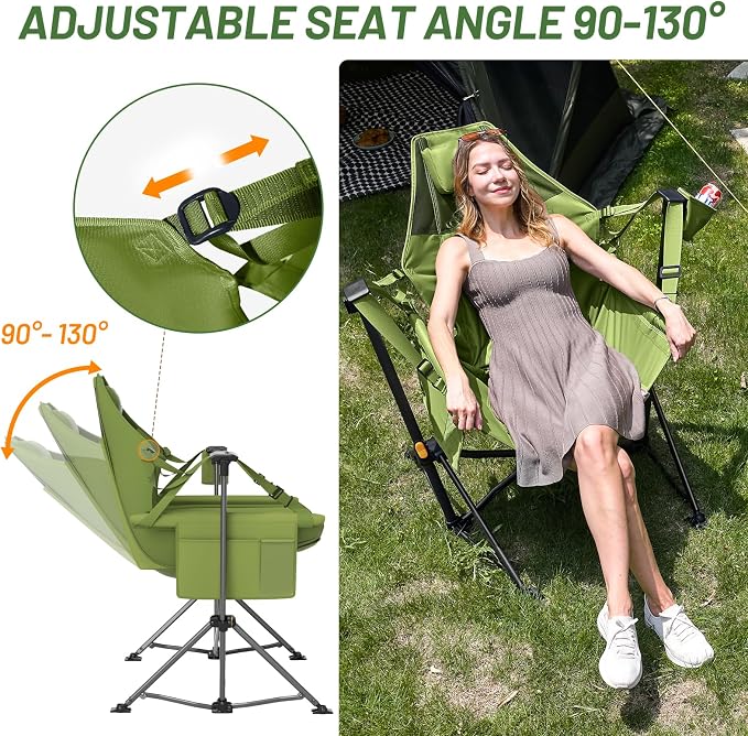 TIMBER RIDGE Hammock Camping Chair - Image 4