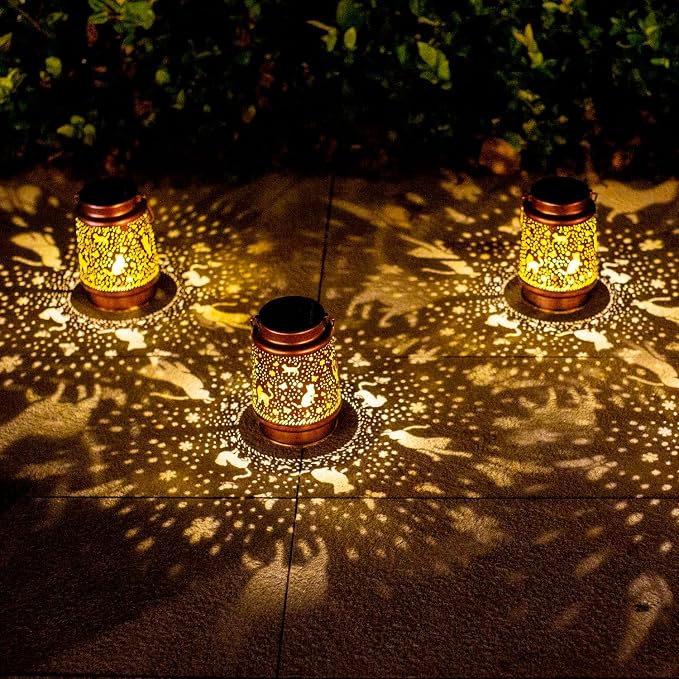Cat Solar Lanterns Outdoor Waterproof Hanging Solar Lights Cat Gifts - Image 7