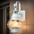 Lamomo White Outdoor Light, Exterior Front Porch Lights by Lamomo