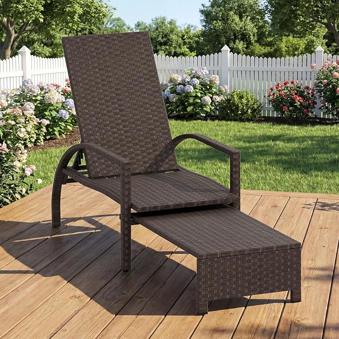 Tangkula Lounge Chair Outdoor - Image 2
