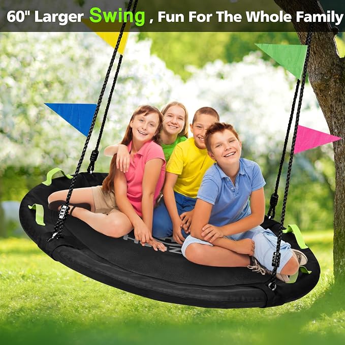 Tree Swing, 60 inch Larger Saucer Swing - Image 4