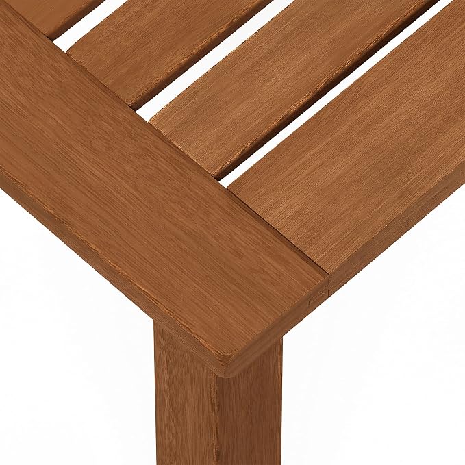 Furinno FG18506 Tioman Hardwood Patio Furniture Outdoor End Table - Image 8