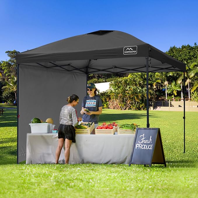 KAMPKEEPER 10x10 Pop-Up Canopy Tent, Waterproof, Portable Shade - Image 8