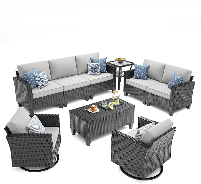 UDPATIO Patio Furniture Set, 6 Pieces Outdoor Furniture Sets - Image 9