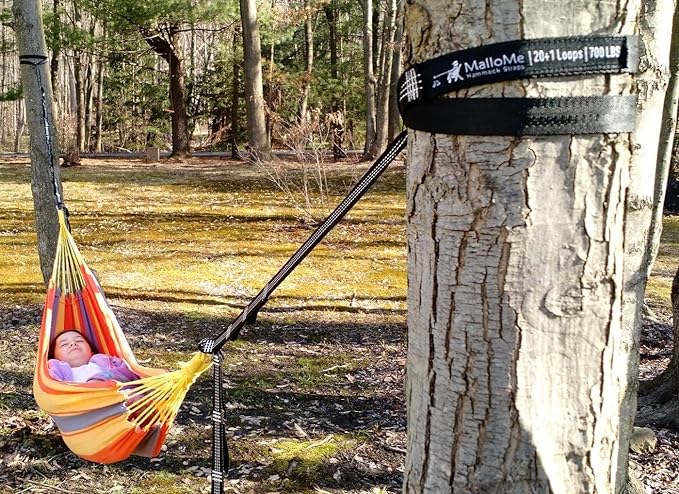 MalloMe XL Hammock Straps for Trees - Image 4