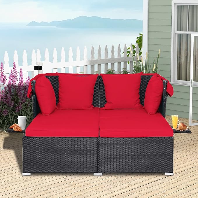 RELAX4LIFE Patio Outdoor Daybed - Image 9