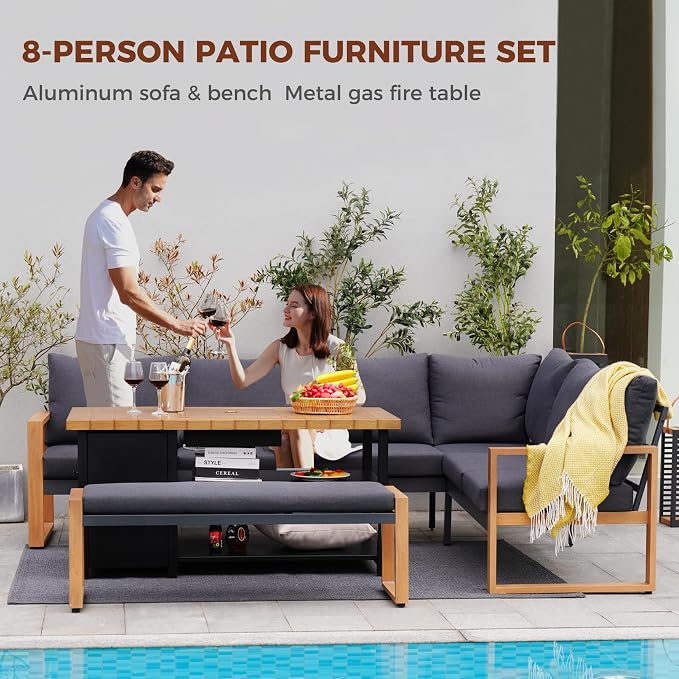 Grand patio 4-Piece Outdoor Furniture Set - Image 2