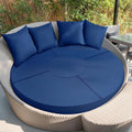 Patelai 66" Outdoor Daybed Cushion Cover Round Replacement by Patelai
