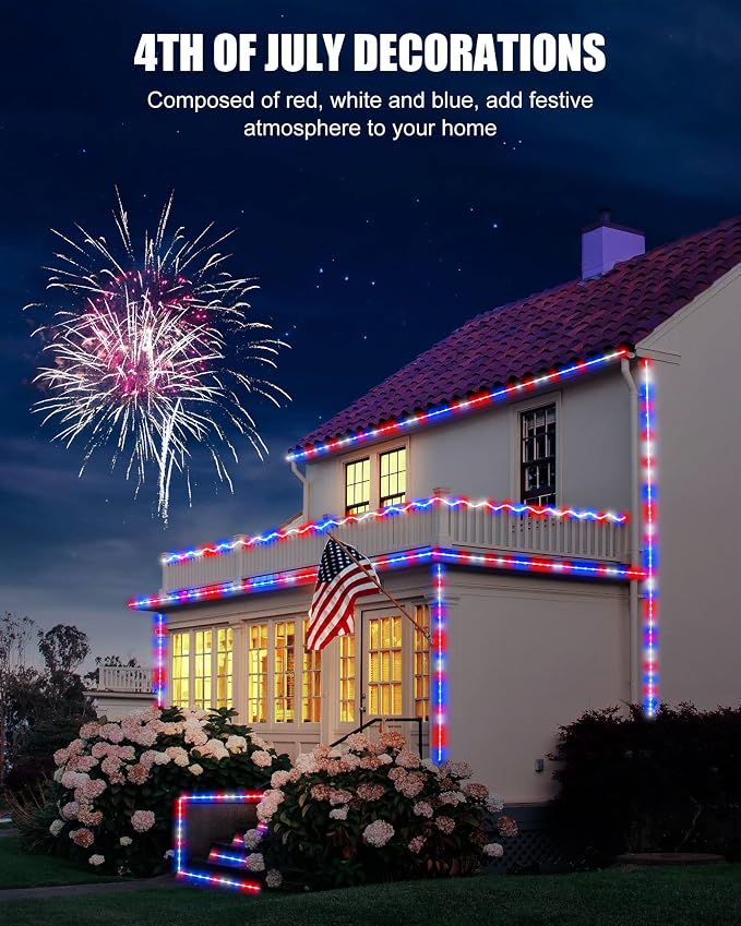 Color Changing Rope Lights Outdoor - 99ft 300 LED Outdoor String Lights - Image 8