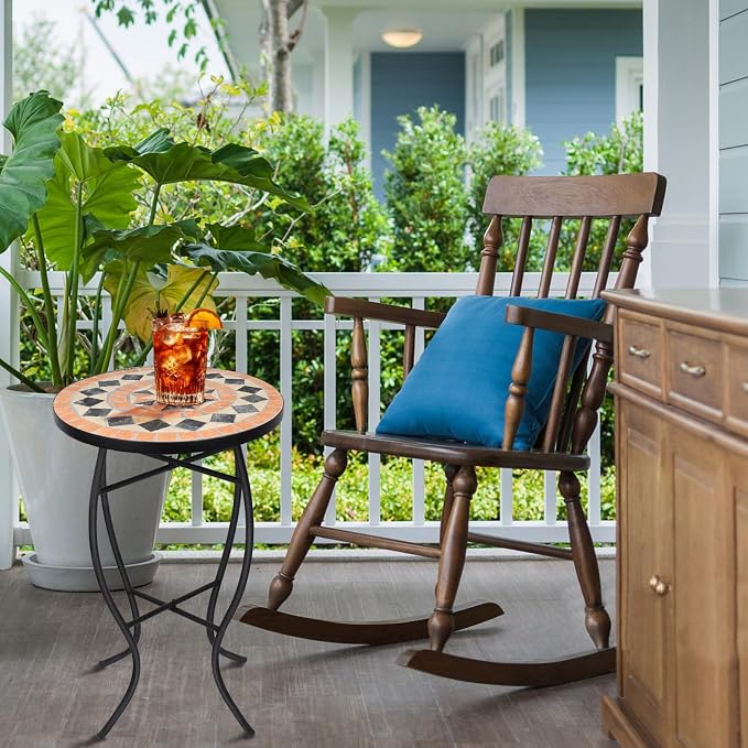 VCUTEKA Mosaic Outdoor Side Table - Image 7