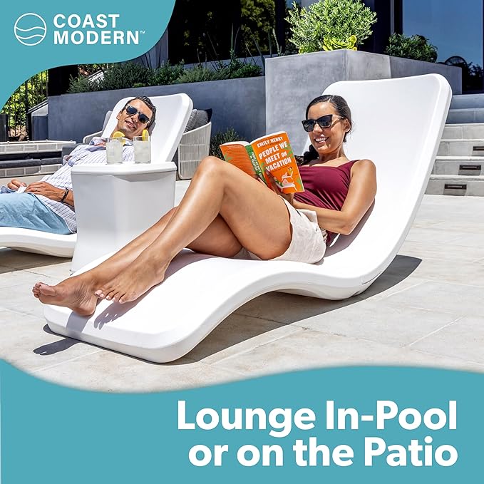 GoSports Coast Modern in Pool Lounge Chair - Image 4