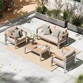 Aluminum Outdoor Patio Furniture Set by Oasbira
