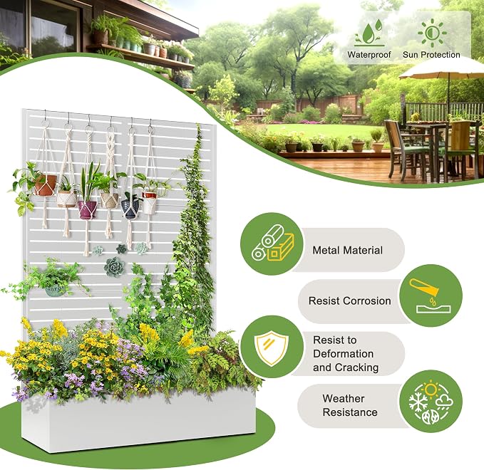 FENCY Metal Raised Garden Bed - Image 5
