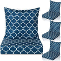 Hoteam 4 Set Outdoor Chair Patio Cushions 20 x 20 Inch Deep Seat Waterproof by Hoteam