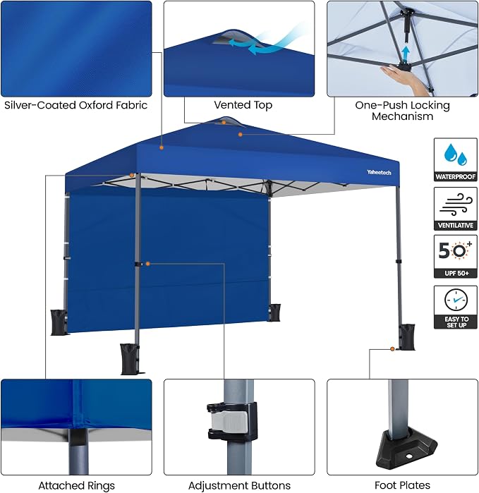 Yaheetech 10x10 FT Pop Up Canopy Tent - Image 5