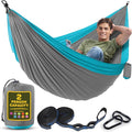 Durable Hammock 500 lb Capacity, Nylon Camping Hammock Chair by Sewanta