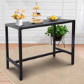 Outdoor Bar Table, Patio Counter Height Bar Table by Unknown