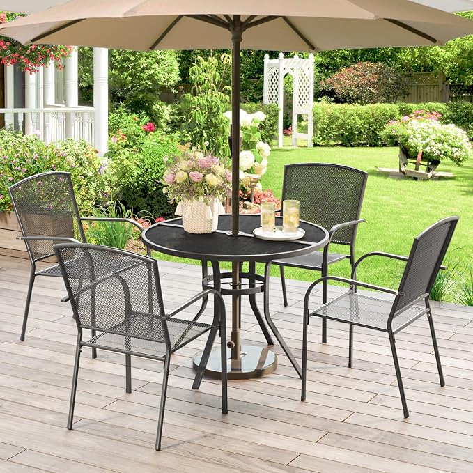 AECOJOY Outdoor Patio Dinning Table - Image 2
