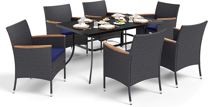 Sophia & William 7 Pieces Patio Dining Set by SophiaWilliam
