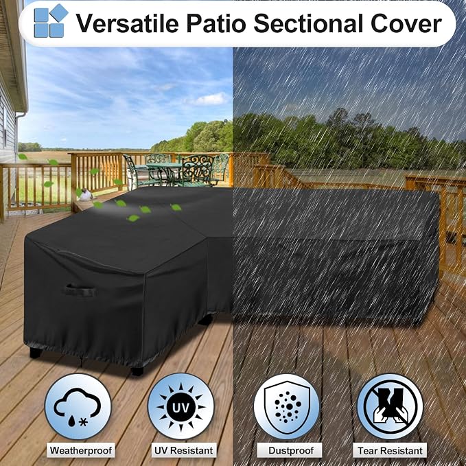 OutdoorLines Waterproof Outdoor Patio Sectional Cover - Image 4