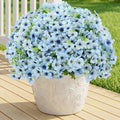 Artificial Flowers for Outdoor Indoor, Silk Flowers No Fade Fake Plastic by LetuoClipsClipsandHooks