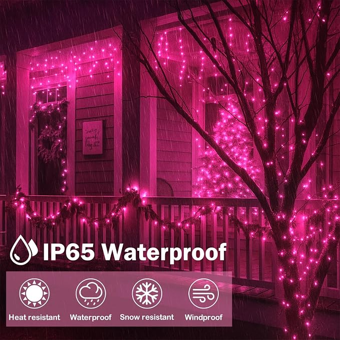 Extra-Long 144FT Solar String Lights - Image 3
