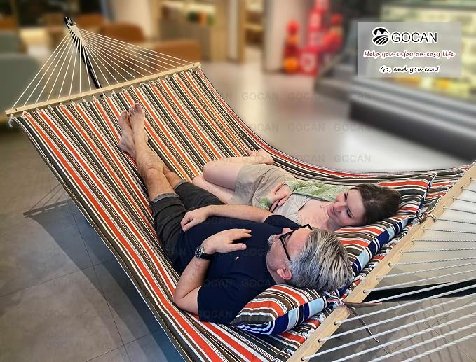 Quilted Fabric Double Hammock Won't flip - Image 5
