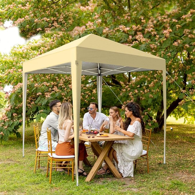 VINGLI 6.5x6.5 Pop Up Canopy Tent - Image 8