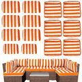 Outdoor Cushion Covers for Patio Furniture, Patio Cushion Covers Replacement by SpaceHop