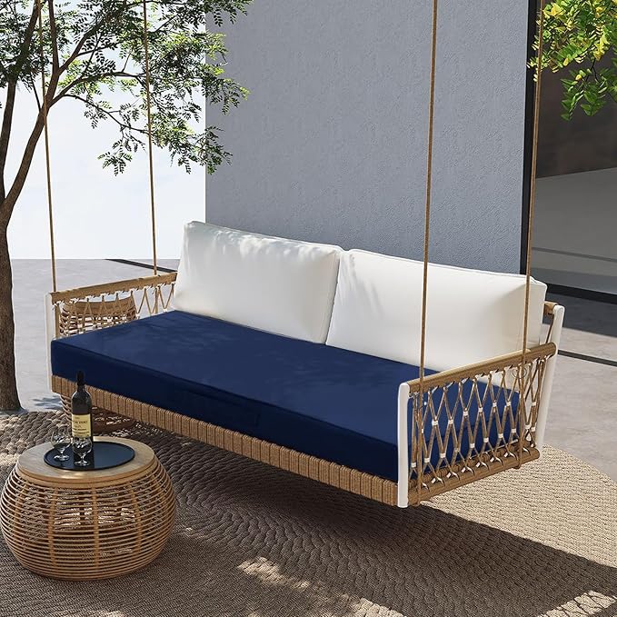 Outdoor Bench Cushion 42 x 18 x 4 Inch, Memory Foam Patio Bench Cushion - Image 7
