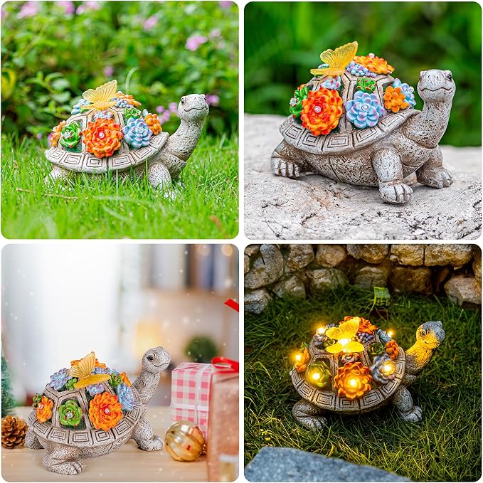 Solar Garden Outdoor Statues - Image 6