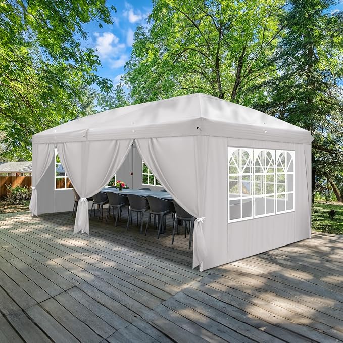 Outvita 10x20ft Pop Up Canopy Tent, Outdoor Instant Shelter Folding Canopy - Image 8