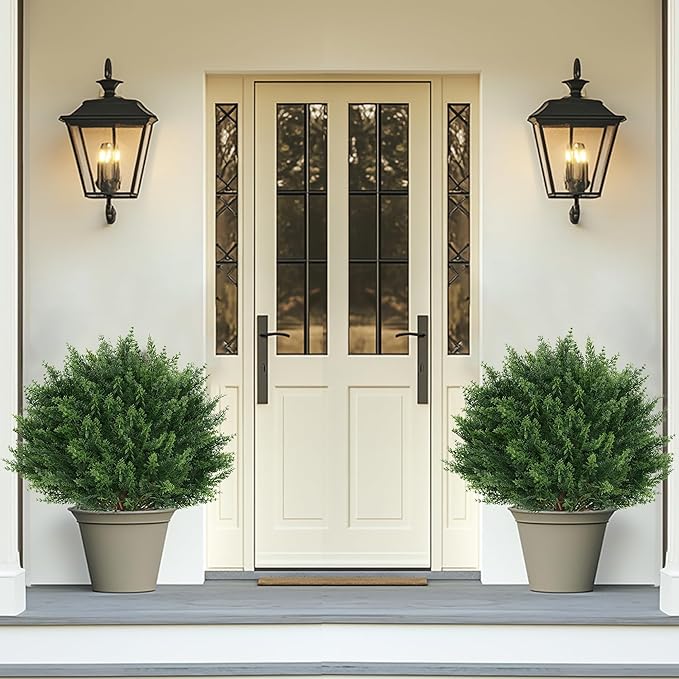 Artificial Cypress Topiary Tree - Image 5