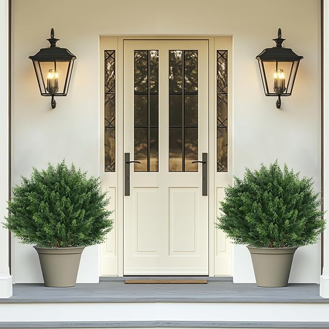Artificial Cypress Topiary Tree - Image 4