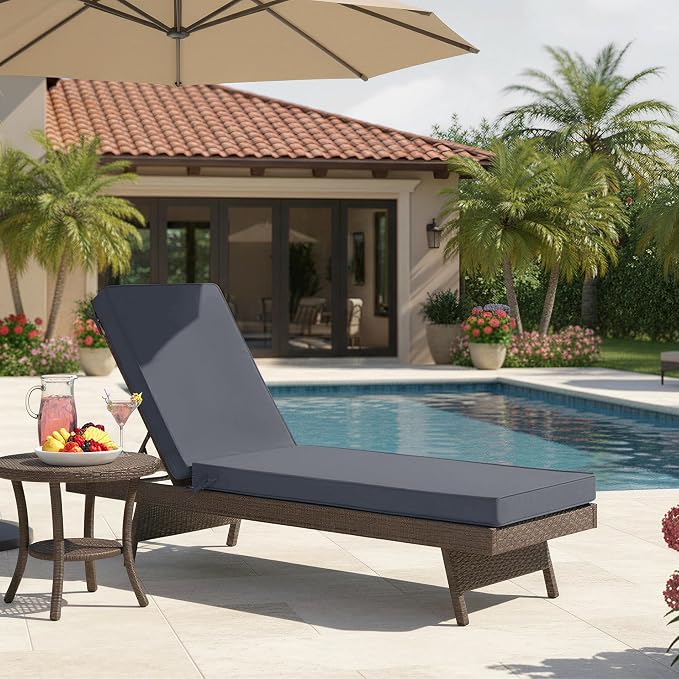 Chaise Lounge Cushions Outdoor - Image 2