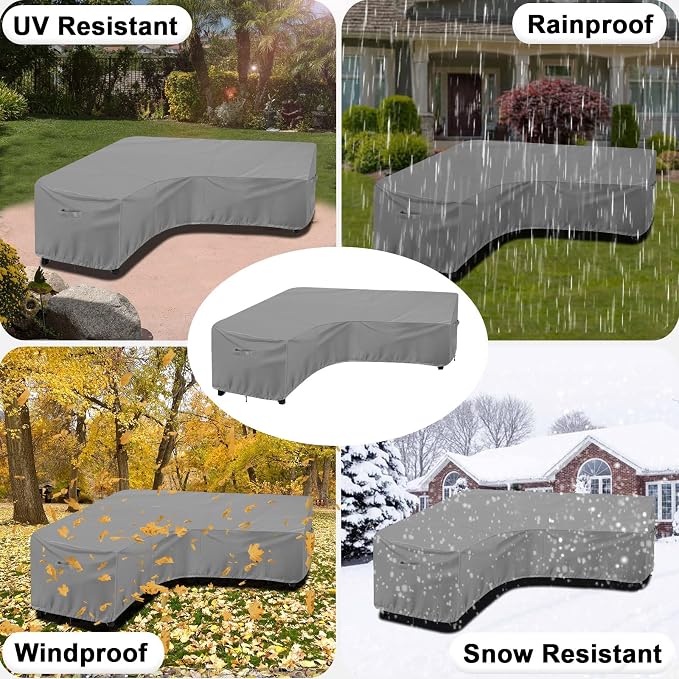 OutdoorLines Waterproof Outdoor Patio Sectional Cover - Image 7