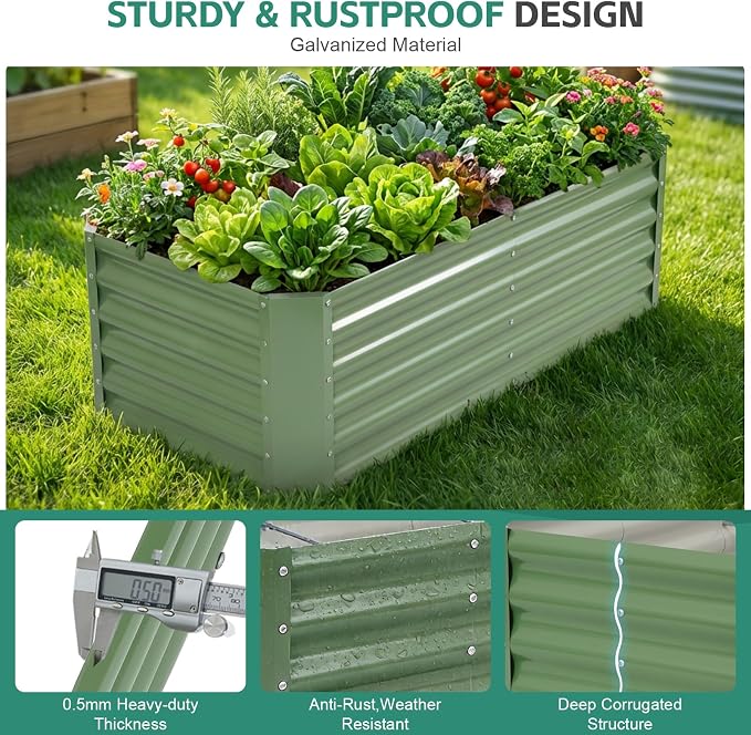 Galvanized Raised Garden Bed - Image 6