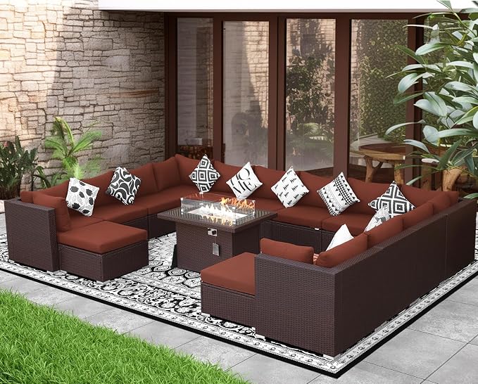 NICESOUL 15 Piece Outdoor Sectional - Image 2